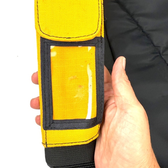 AMPAC Messanger Bag with Adjustable Straps Yellow and Black - Picture 8 of 10